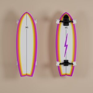 RETRO SURF SERIES - Purple Fishtail